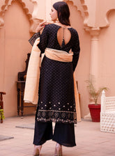 Koh-E-Noor By Noorjahan Premium Embroidered Lawn 3 Piece Unstitched Suit NJ24KN PEL D-03